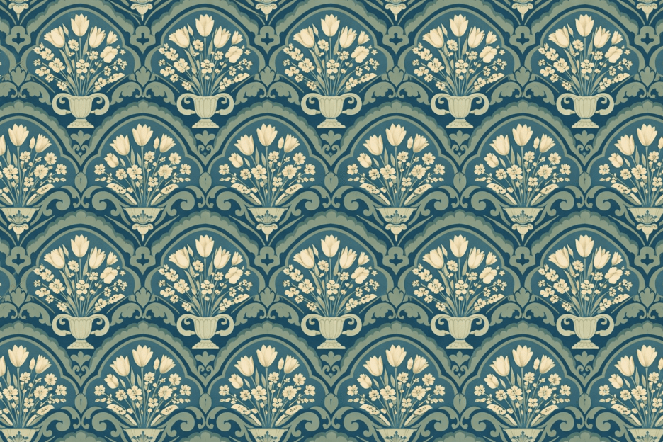 Wisping Floral Cascade