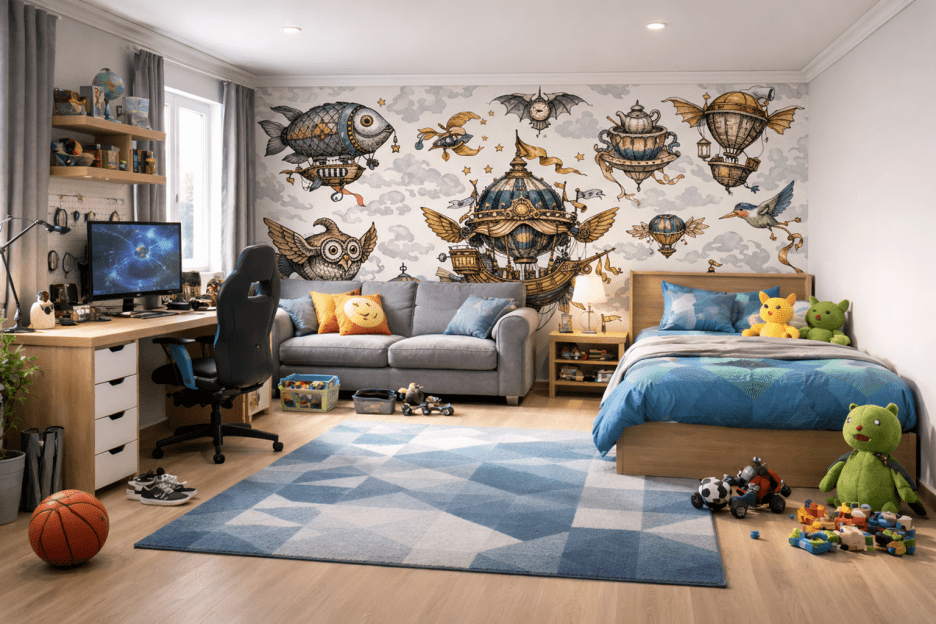 Whimsical Aviary Voyage