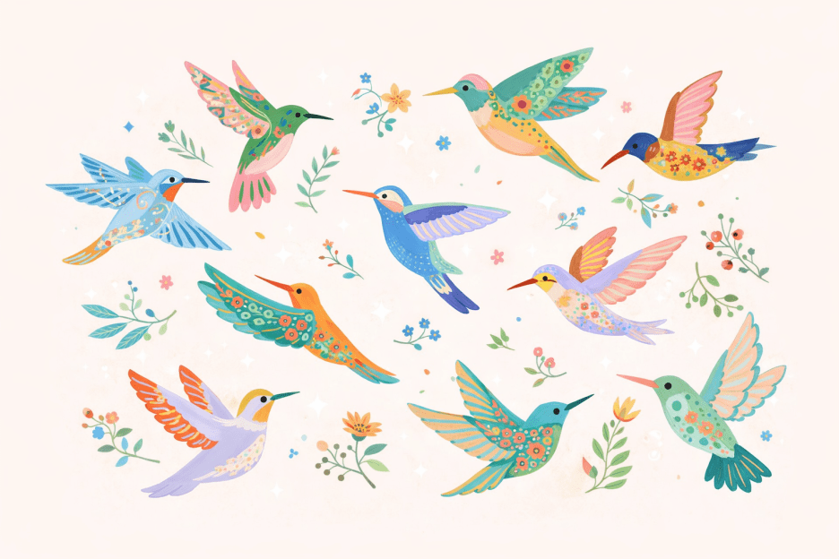 Porcelain Mural Flight