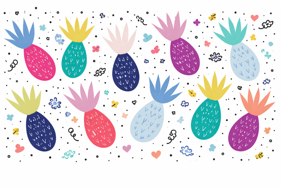 Tropical Jeweled Fruit