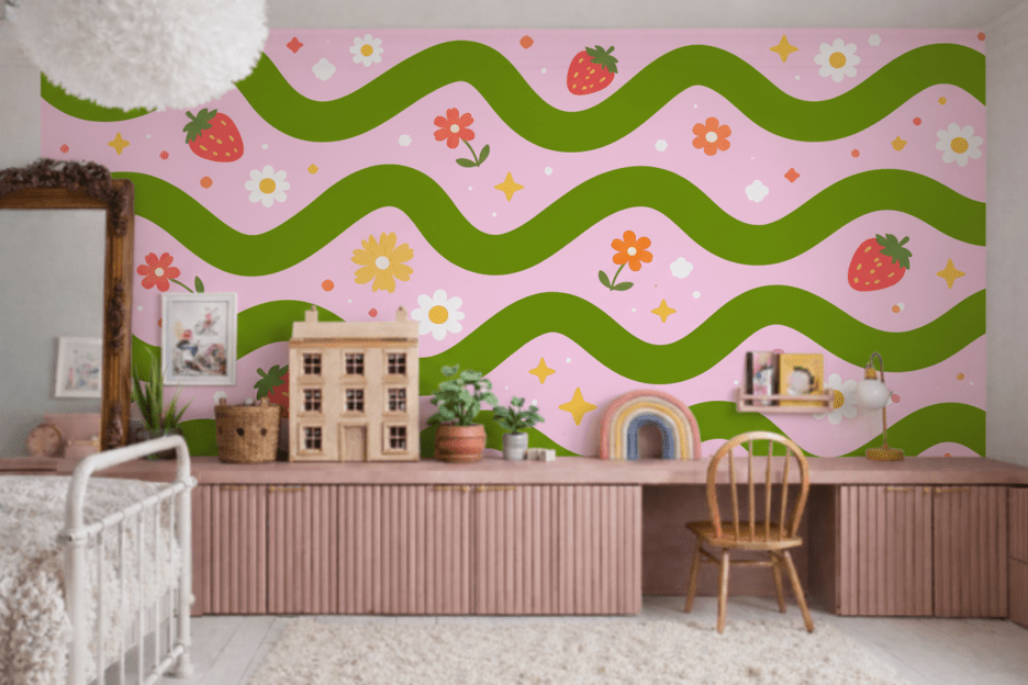 Strawberry Ripple Mosaic