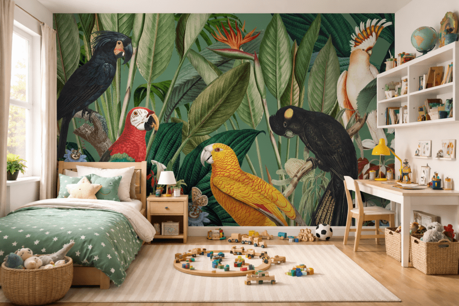 Exotic Feathered Canopy