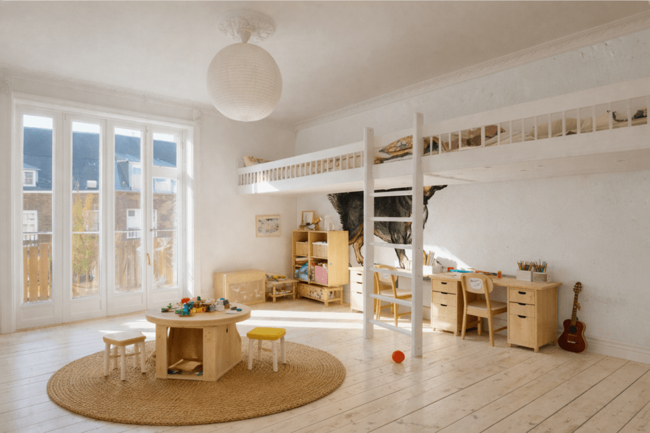 Playful Canine Silhouette