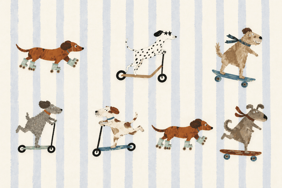 Rolling Canines Mural