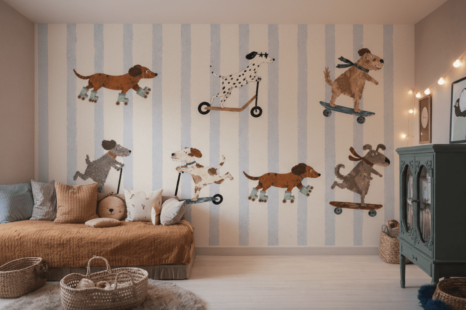 Rolling Canines Mural