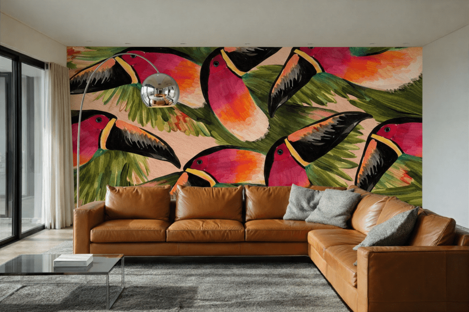 Tropical Toucan Mosaic