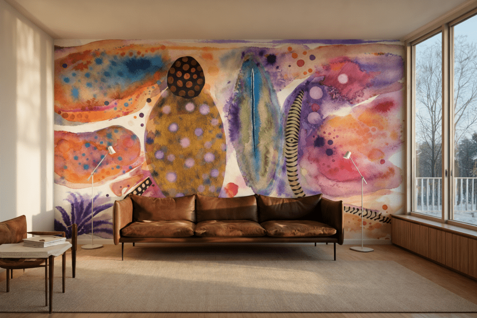 Eclectic Coral Tapestry