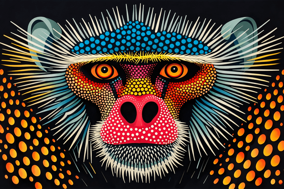 Glimmering Primate