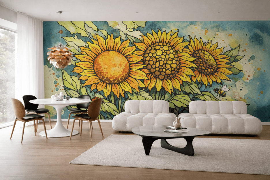 Sunlit Blossom Glade