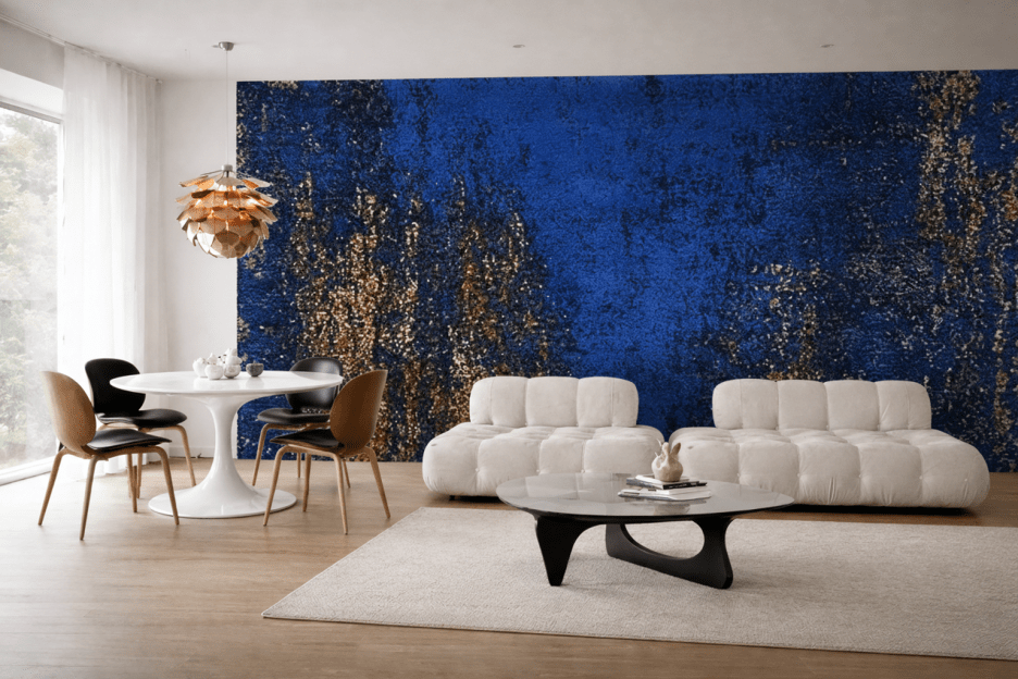 Gilded Sapphire Tapestry