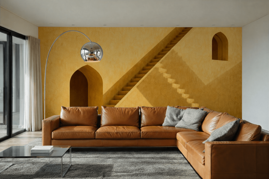 Ochre Stairwell
