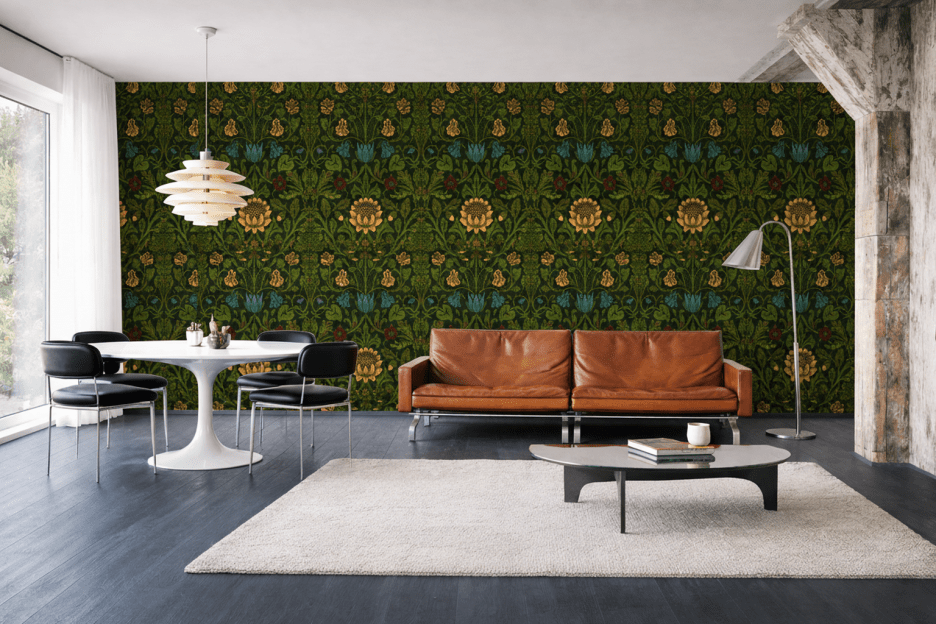 William Morris Lotus Canopy