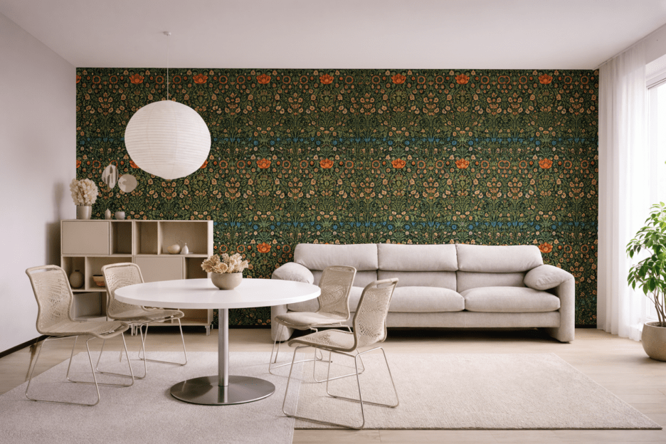 William Morris Mineral Garden