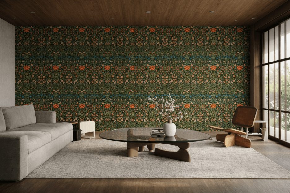 William Morris Mineral Garden