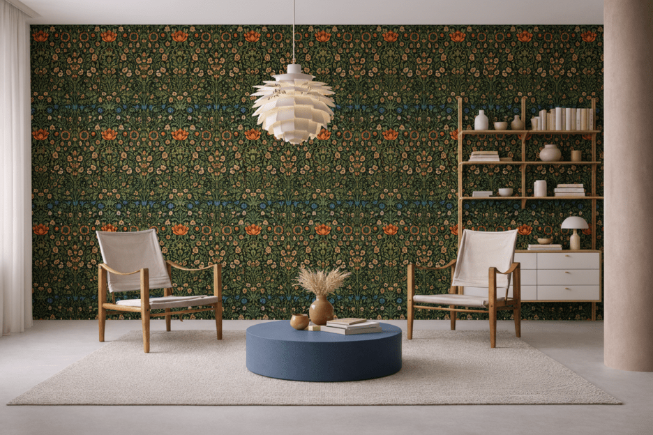 William Morris Mineral Garden