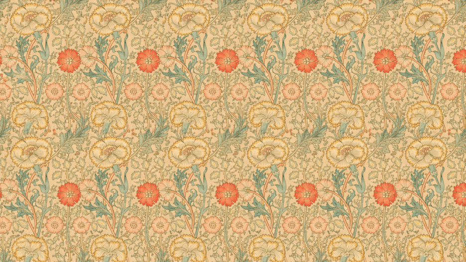 William Morris Vintage Garden Blossom