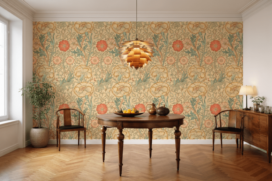 William Morris Vintage Garden Blossom