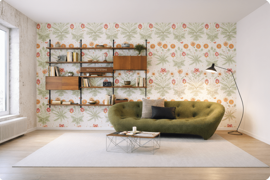 William Morris Lattice Flora Discovery