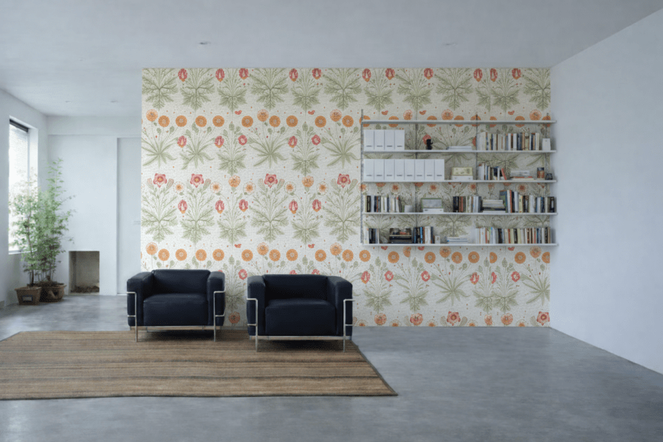 William Morris Lattice Flora Discovery
