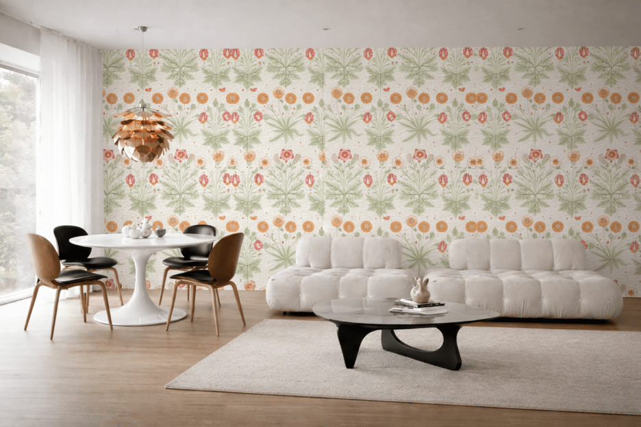 William Morris Lattice Flora Discovery