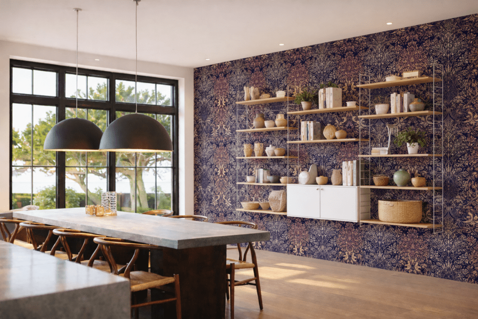 William Morris Dusky Flora Whimsy