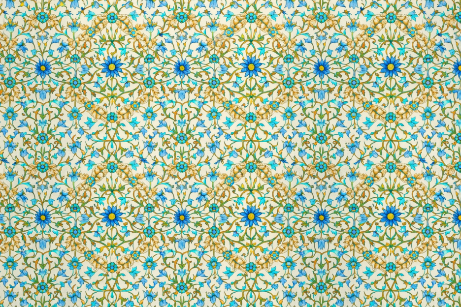 William Morris Ornate Floral Dance