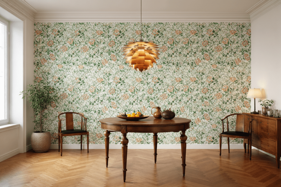 William Morris Petal Cascade