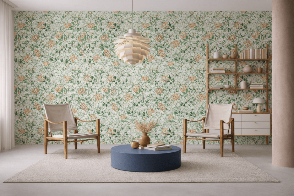 William Morris Petal Cascade