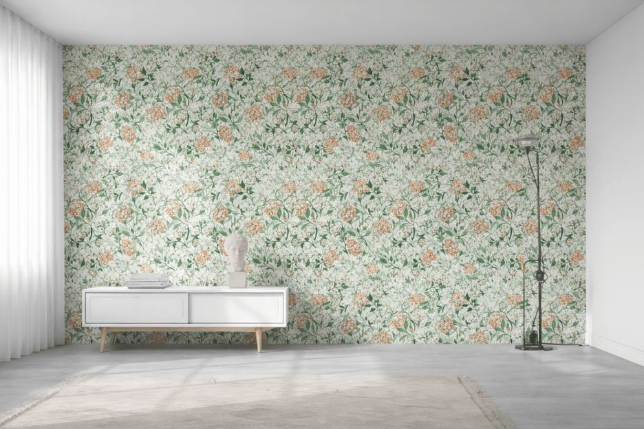 William Morris Petal Cascade