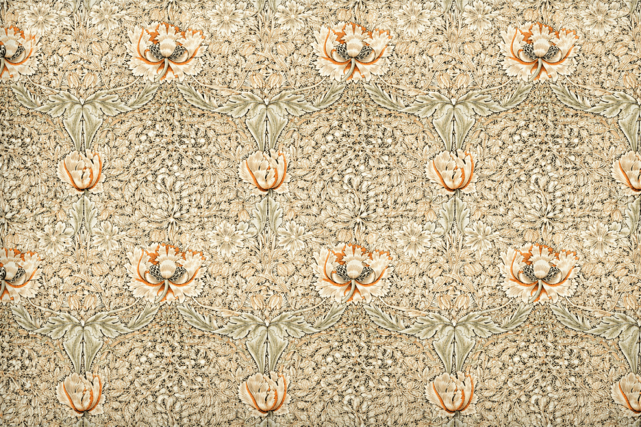 William Morris Rippled Floral Serenade