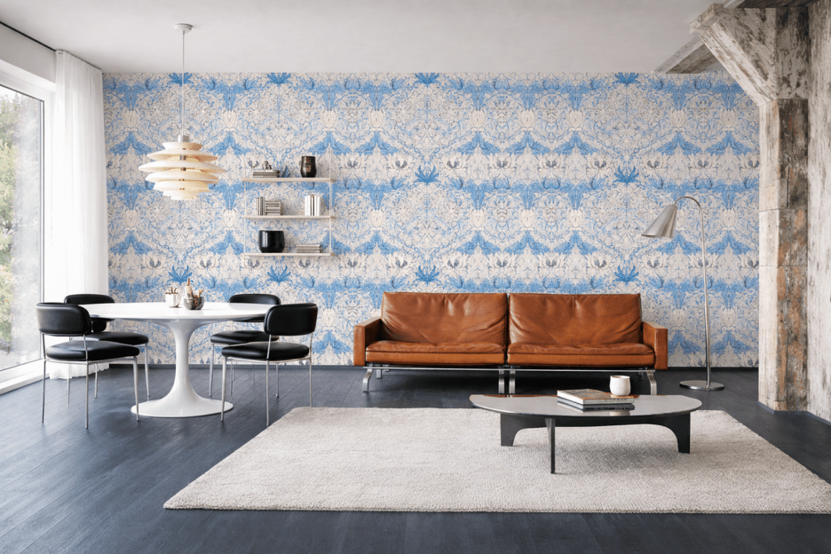 William Morris Frosted Floral Echo