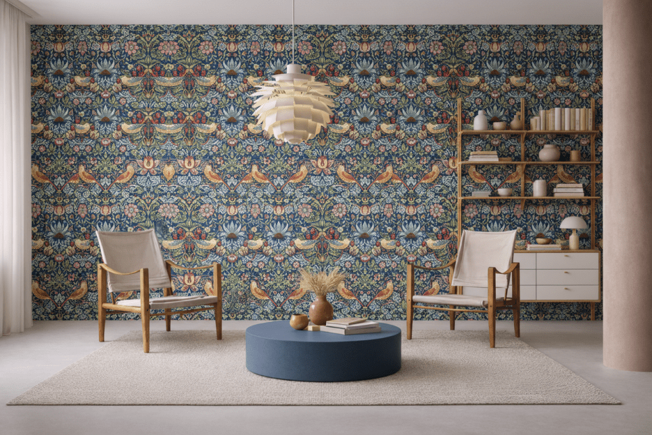 William Morris Majestic Aviary