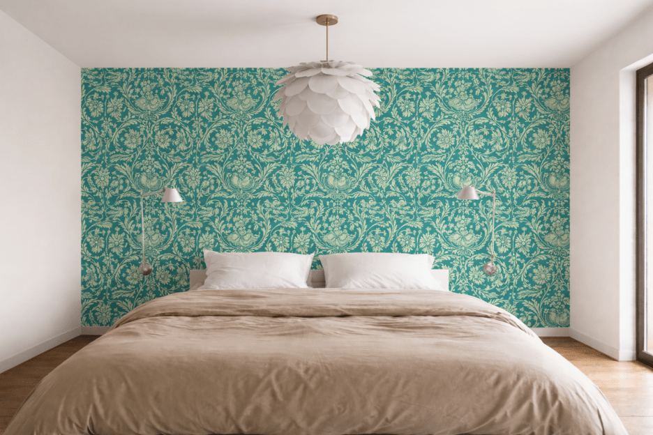 William Morris Turquoise Jardin