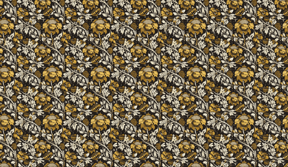 William Morris Opal Petal Frieze