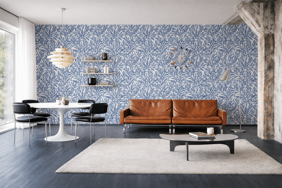 William Morris Indigo Verdure