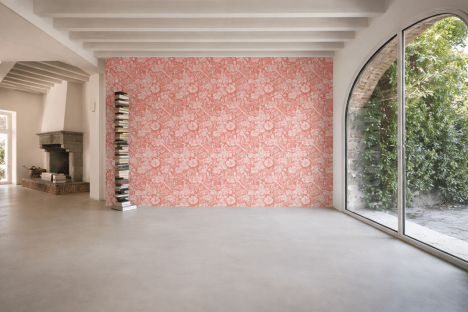 William Morris Coral Blossom Tapestry