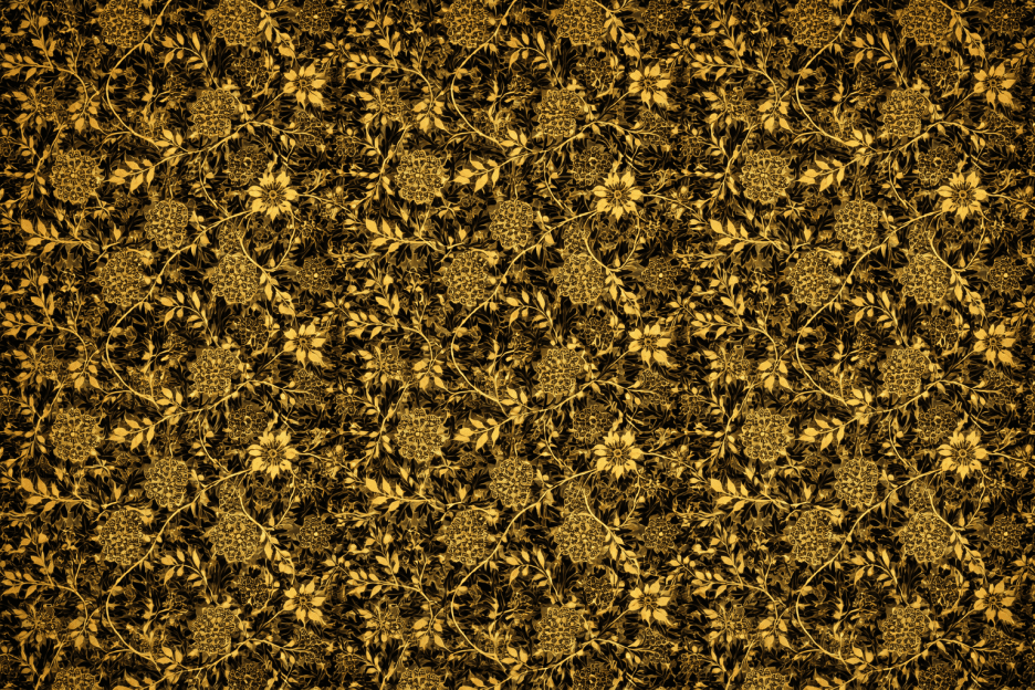 William Morris Gilded Vines Motif