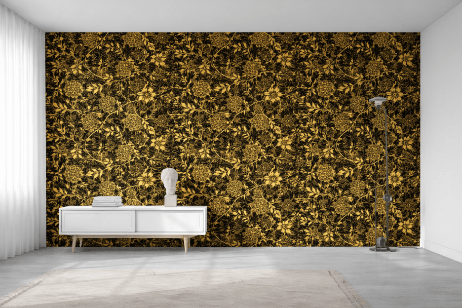 William Morris Gilded Vines Motif