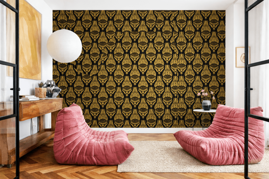 William Morris Gilded Veil