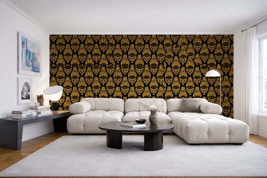 William Morris Gilded Veil