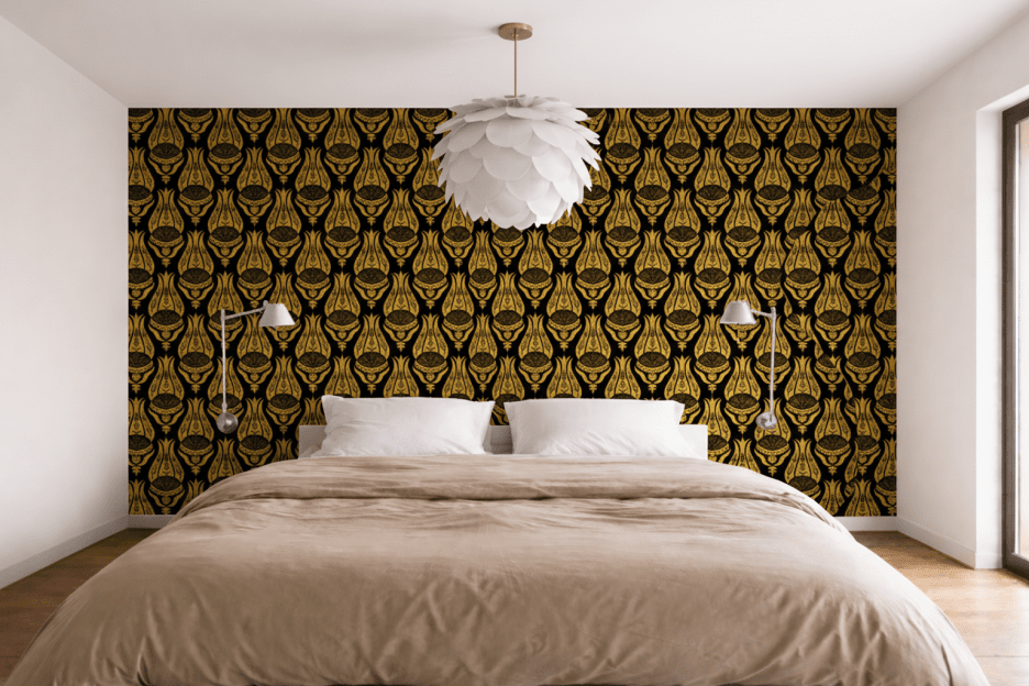 William Morris Gilded Veil