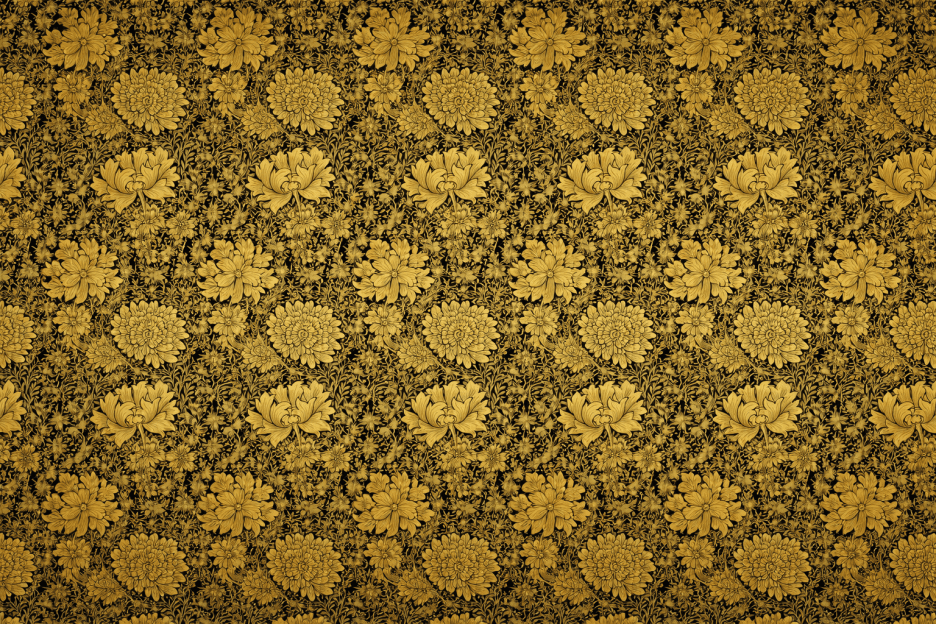 William Morris Golden Botanic Embrace