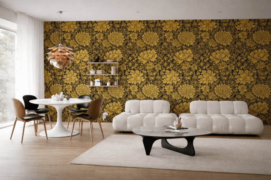 William Morris Golden Botanic Embrace