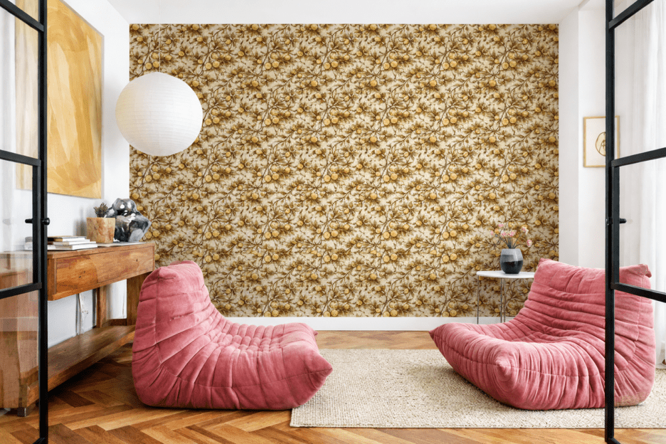 William Morris Amber Orchard Tapestry