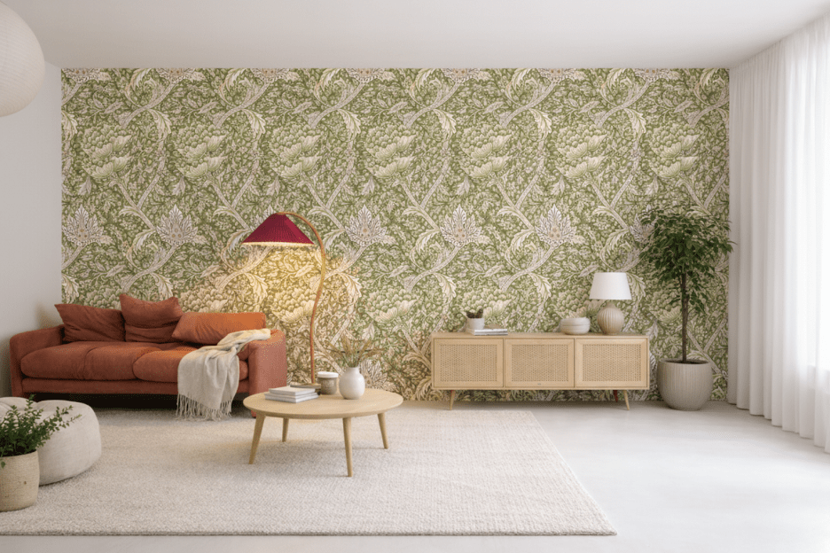 William Morris Lush Tundra Flora
