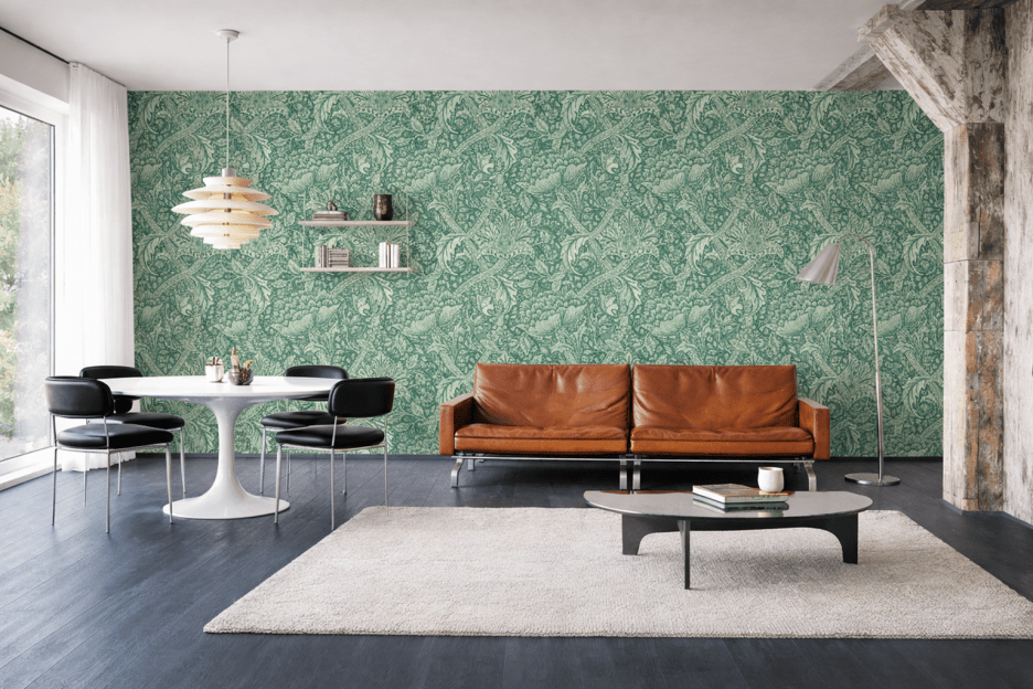 William Morris Verdant Scrollwork