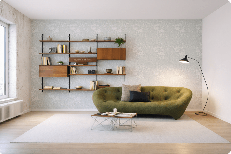 William Morris Porcelain Garden