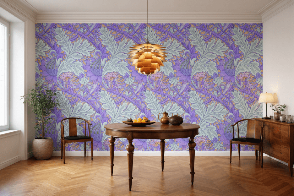 William Morris Orchid Vines