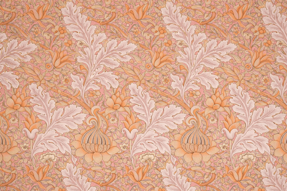 William Morris Ornate Blossom Veil