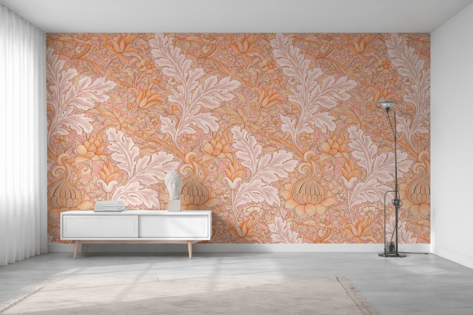 William Morris Ornate Blossom Veil